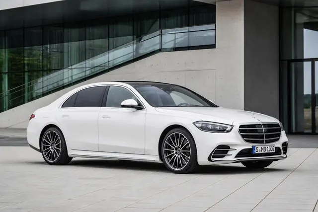 Luxury sedan — First hand example